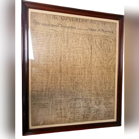 Coca-Cola Declaration of Independence Print - Picture 1 of 5